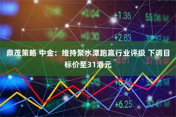 鼎茂策略 中金：维持聚水潭跑赢行业评级 下调目标价至31港元